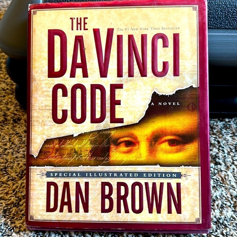 𝅺the Davinci Code by Dan Brown Book Special Illustrated Edition